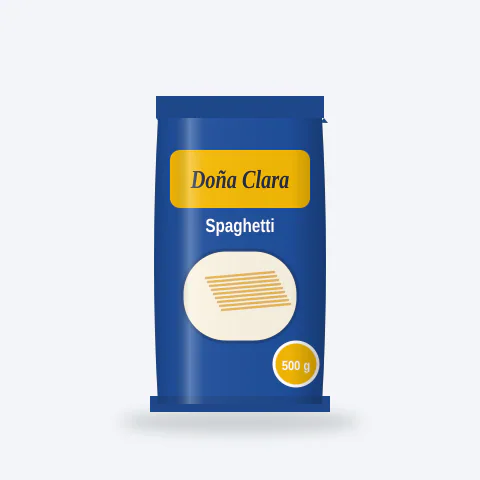 Fideos spaghetti Doña Clara 500 g