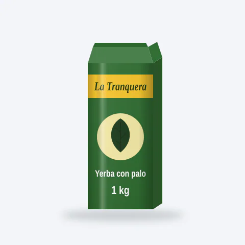 Yerba mate con palo La Tranquera 1 kg