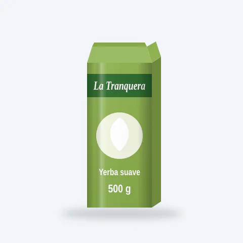 Yerba mate suave La Tranquera 500 g