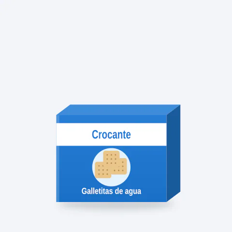 Galletitas de agua Crocante 3 × 100 g