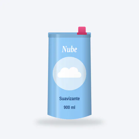 Suavizante para ropa Nube Doypack 900 ml