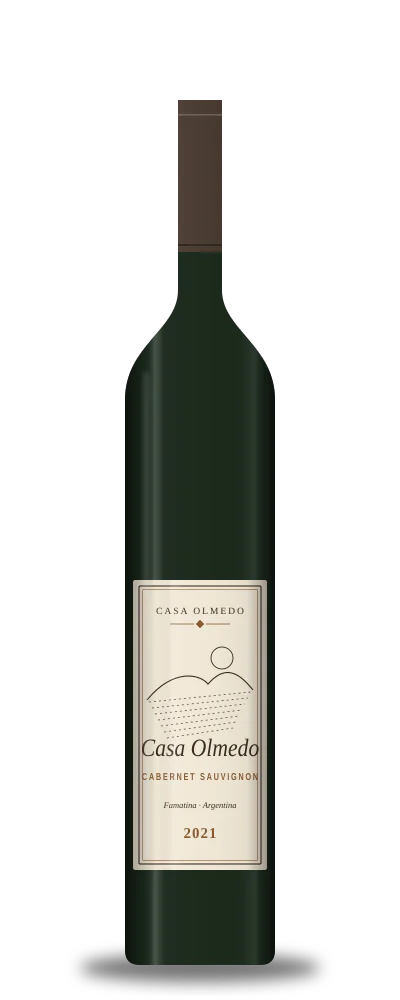 Botella de Casa Olmedo, Cabernet Sauvignon