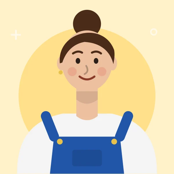Retrato ilustrado de Carla Benítez